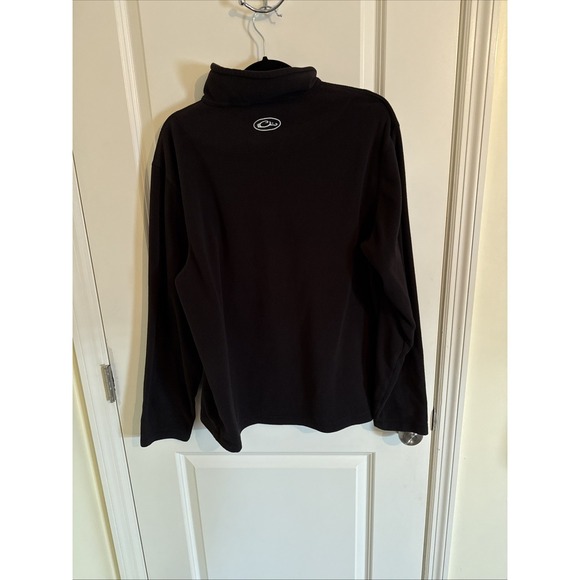 Drake Waterfowl Men's Camp Fleece 2.0 Pullover Black Size Large - Picture 2 of 7